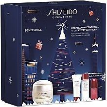 Набір - Shiseido Benefiance Enriched Holiday Kit (f/cr/50ml + clean/foam/15ml + f/lot/30ml + f/conc/10ml) — фото N1