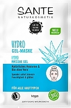 Парфумерія, косметика Гідрогелева маска з гіалуроновою кислотою та алое вера - Sante Hydro Gel-Mask Hyaluron & Aloe Vera