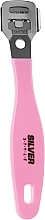 Парфумерія, косметика Різець для п'ят, SR-121, рожевий - Silver Style