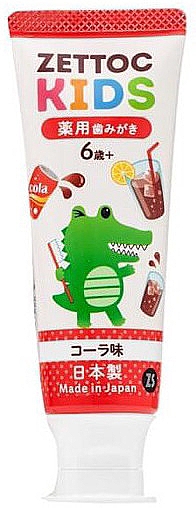 Дитяча зубна паста "Кола" - Zettoc Nippon Toothpaste Kids Cola — фото N1