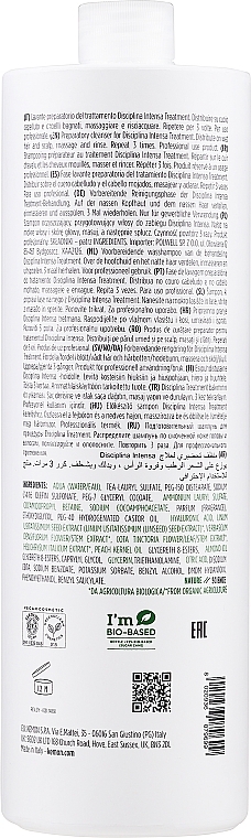 Подготовительный шампунь для мытья головы - Kemon Actyva Disciplina Intensa Prep Shampoo — фото N2