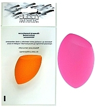 Спонж-блендер для макіяжу, 4х6 см, рожевий - Sleek Shine Beauty Makeup Blender — фото N2