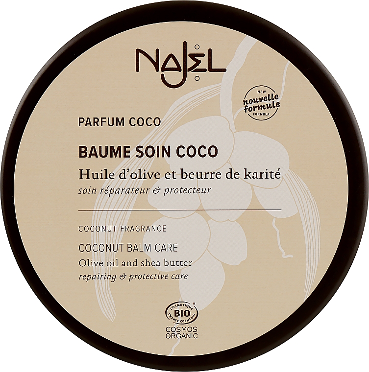 Кокосовий бальзам для догляду за шкірою - Najel Coconut Balm Care — фото N1