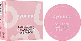 Патчі під очі з колагеном і гіалуроновою кислотою - Ayoume Collagen + Hyaluronic Eye Patch — фото N2
