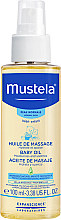 Масло для масажу - Mustela Bebe Massage Oil — фото N4