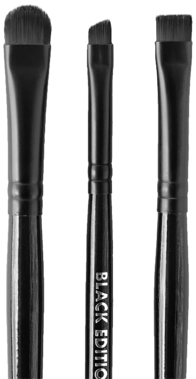 Набор кистей - Okis Brow Brush Set Black Limited Edition — фото N6