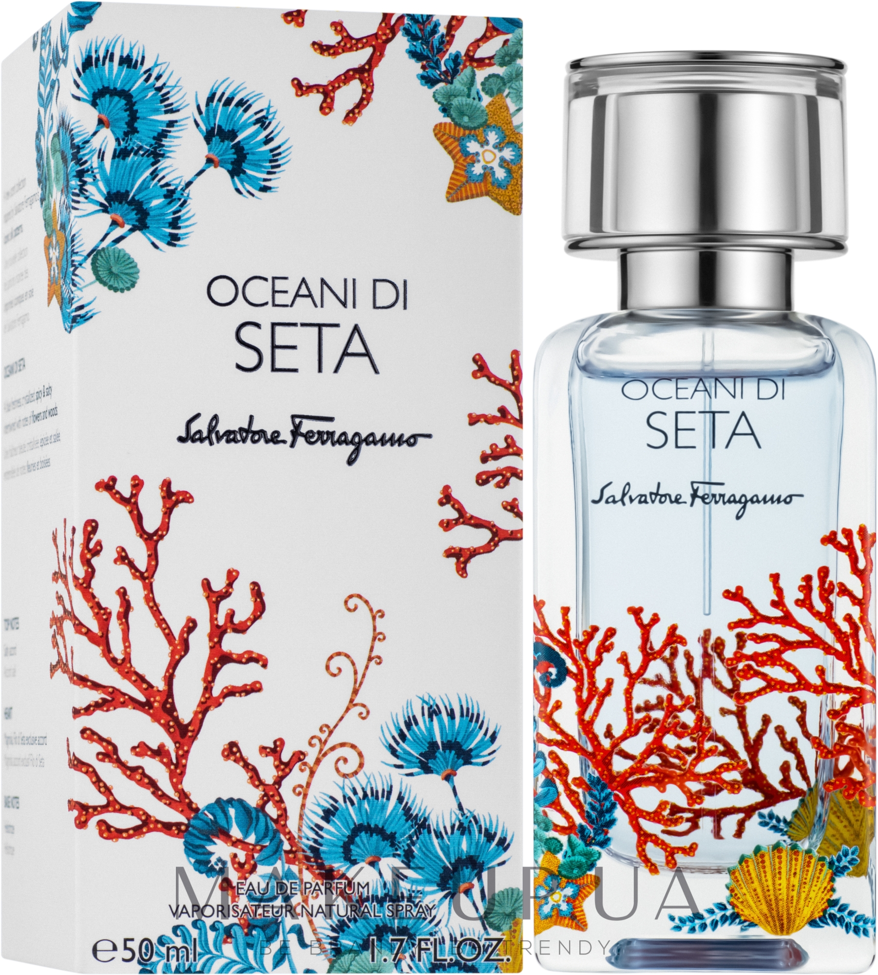 Salvatore Ferragamo Oceani di Seta - Парфюмированная вода — фото 50ml