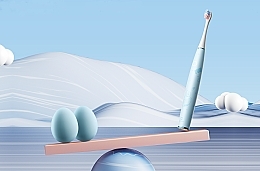 Электрическая зубная щетка Oclean Kids Blue, 2 насадки - Oclean Kids Electric Toothbrush Blue — фото N13