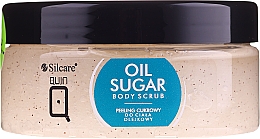 Парфумерія, косметика Олійний цукровий пілінг для тіла - Silcare Quin Sugar Body Peel Oil