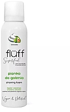 Духи, Парфюмерия, косметика Пена для бритья с авокадо и ниацинамидами - Fluff Superfood Shaving Foam