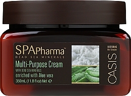 Универсальный крем для лица и тела с алоэ вера - Spa Pharma Oasis Multi Purpose Cream Enriched With Aloe Vera — фото N1
