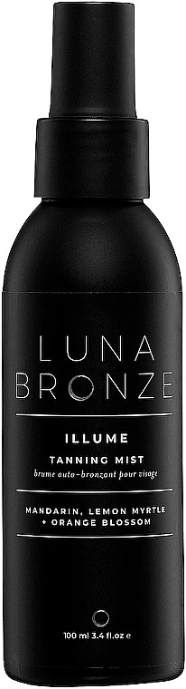 Міст-автозасмага для обличчя - Luna Bronze Illume Face Tanning Mist — фото N1
