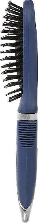 Массажная щетка для волос, синяя, 23,5см - Titania Salon Professional — фото N3