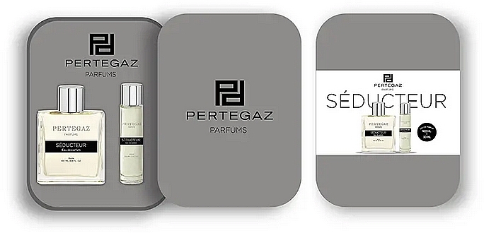 Saphir Parfums Pertegaz Seducter - Набор (edt/100ml + edt/30ml) — фото N1