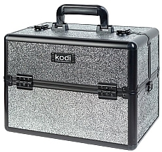 Кейс для косметики №42, темний срібний опал - Kodi Professional Dark Silver Opal Case — фото N1