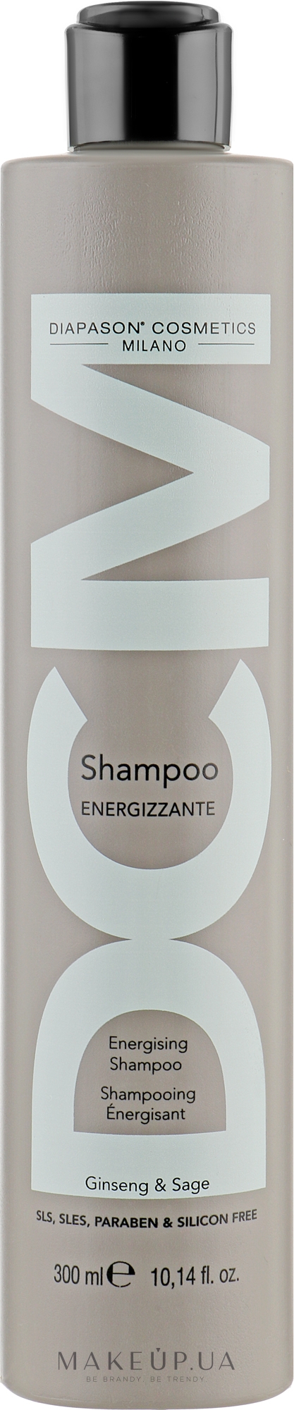 Шампунь проти випадіння волосся - DCM Energising Shampoo — фото 300ml