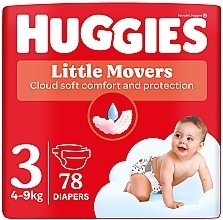 Духи, Парфюмерия, косметика Подгузники Ultra Comfort 3 (4-9 кг) Mega, 78 шт - Huggies