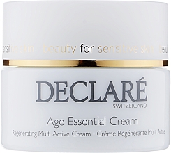 Парфумерія, косметика Антивіковий крем на основі екстракту півонії  - Declare Age Control Age Essential Cream