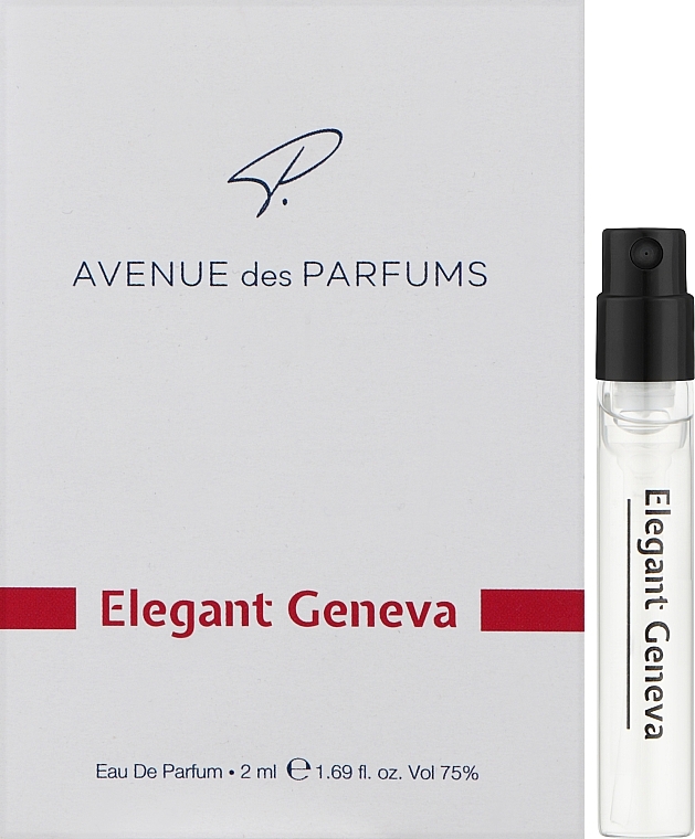 Avenue Des Parfums Elegant Geneva