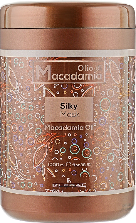 Маска-шелк с маслом макадамии - Kleral System Olio Di Macadamia Silky Mask — фото N5