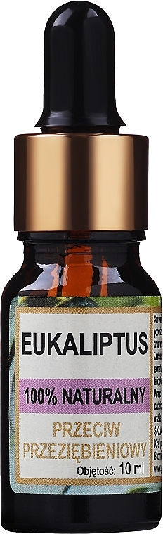 Натуральное масло "Эвкалипт" - Biomika Eukaliptus Oil (с пипеткой) — фото N1