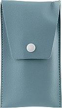 Набір пензлів у чохлі-гаманці CS-206B, блакитний - Cosmo Shop — фото N2