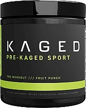 Предтренировочный комплекс, фруктовый пунш - Kaged Pre-Kaged Sport Pre-Workout Fruit Punch — фото N1