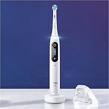 Електрична зубна щітка, біла - Oral-B Braun iO Серія 8 — фото N5