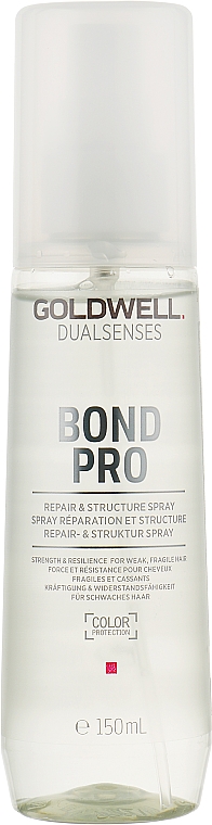 Зміцнювальний спрей-сироватка для тонкого й ламкого волосся - Goldwell DualSenses Bond Pro Repair Structure Spray