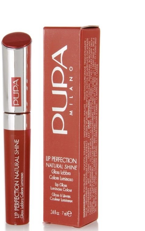 Блеск для губ - Pupa Lip Perfection Natural Shine