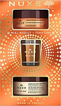 Духи, Парфюмерия, косметика Подарочный набор - Nuxe Honey Lover Gift Set (b/oil/200ml + b/scr/175ml + candle/70g)