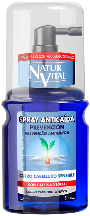 Спрей проти випадання волосся - Natur Vital Anticaida Prevencion Cuero Cabelludo Sensible Spray — фото N1