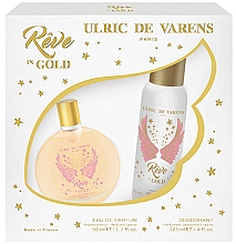 Парфумерія, косметика Ulric de Varens Reve In Gold - Набір (edp/50ml + deo/125ml)
