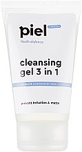 Гель для умывания 3 в 1 - Piel Cosmetics Youth Defense Purifying Gel Cleanser 3in1 — фото N2