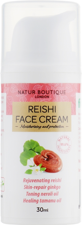 Крем для обличчя - Natur Boutique Reishi Face Cream — фото N2