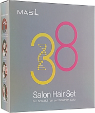 Духи, Парфюмерия, косметика УЦЕНКА Набор - Masil 8 Seconds Salon Hair Set (mask/200ml + mask/8ml + shm/300ml + shm/8ml ) *