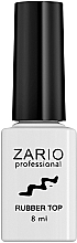 Каучуковый топ для гель-лака - Zario Professional Rubber Top — фото N1