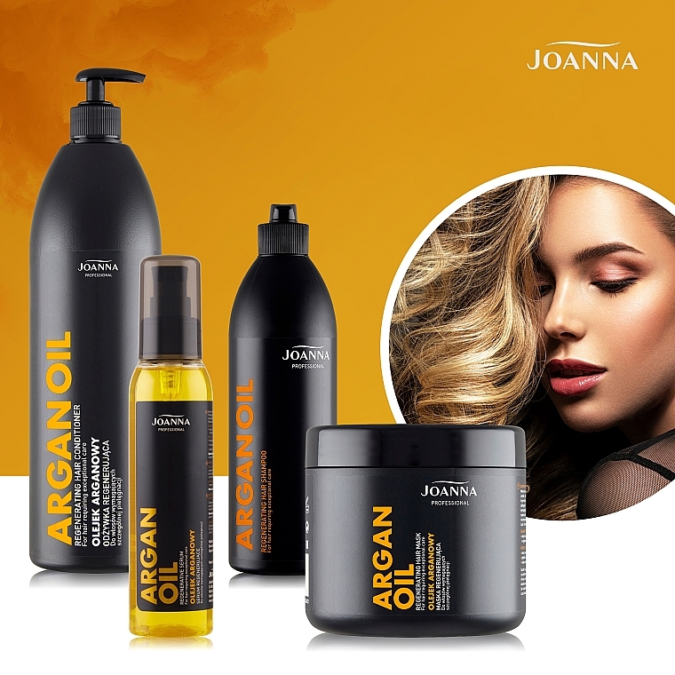 Шампунь для волос нуждающихся в специальном уходе с аргановым маслом - Joanna Professional — фото N9