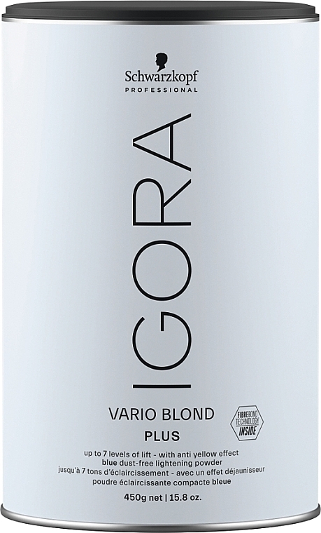 Освітлюючий порошок - Schwarzkopf Professional Igora Vario Plus Blond — фото N1