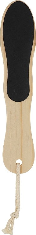 Тертка для ніг, дерев'яна - Beauty Line — фото N1