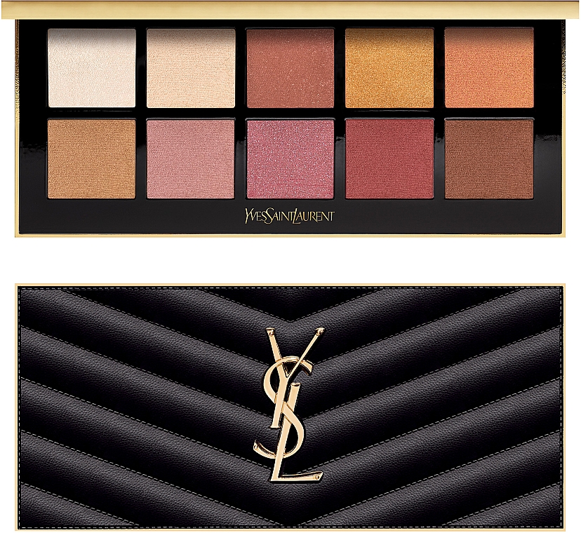Палетка теней - Yves Saint Laurent Couture Colour Clutch Eyeshadow Palette — фото N1
