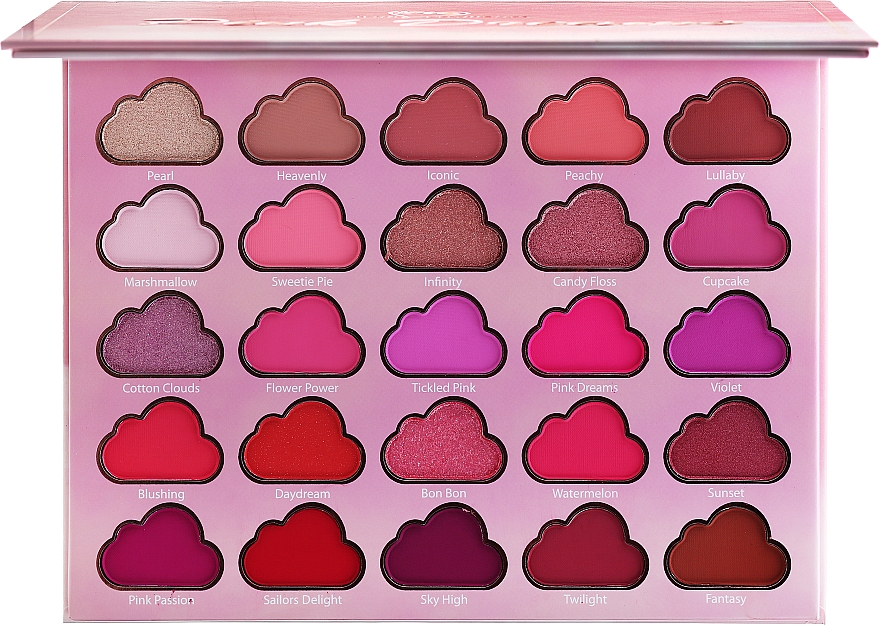 Палетка тіней для повік - With Love Cosmetics Pink Dreams Palette — фото N1