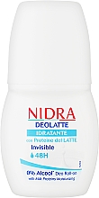 Парфумерія, косметика Дезодорант роликовий зволожувальний з молочними протеїнами - Nidra Deolatte Idratante 48H Deo Roll-on