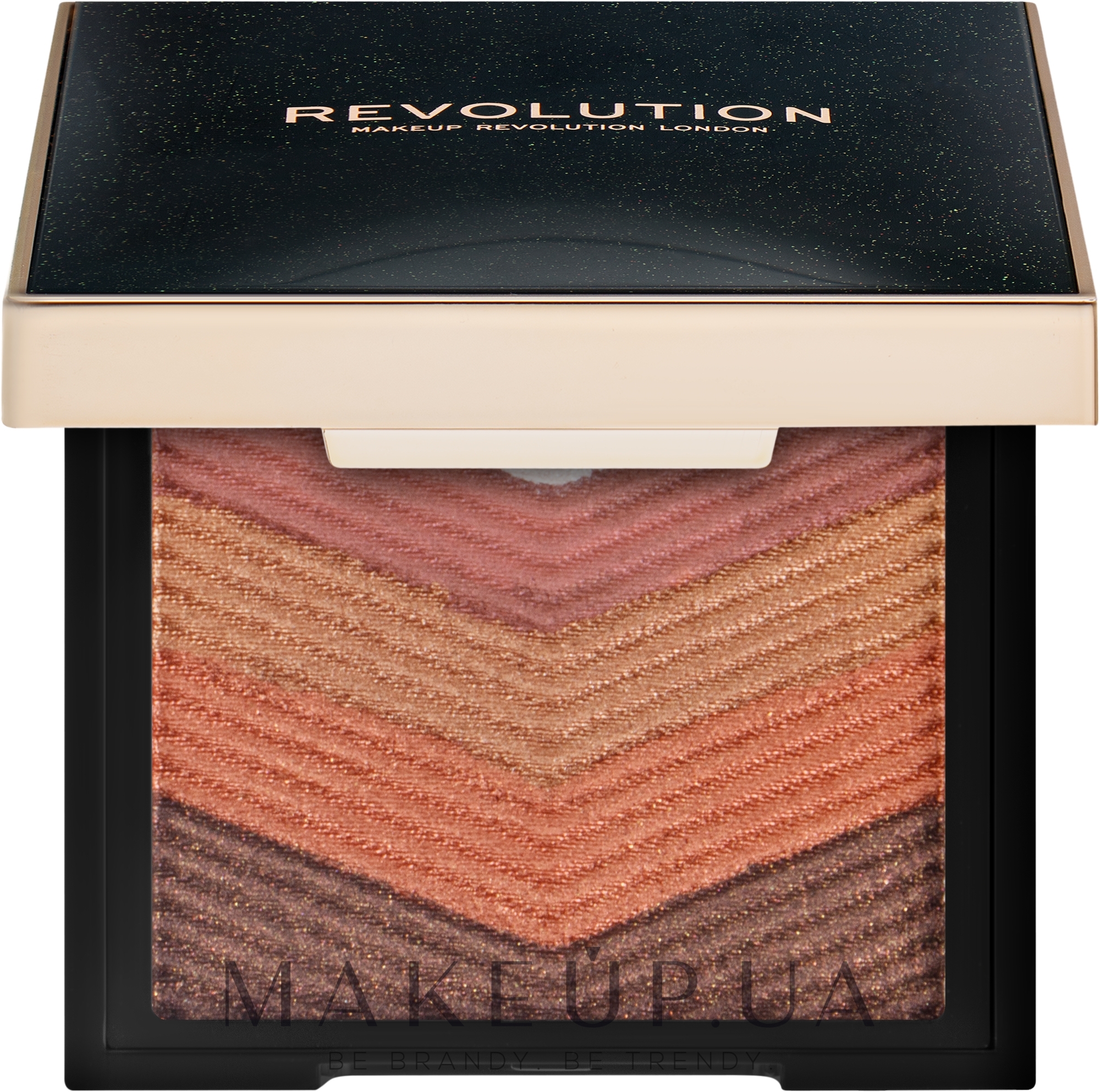 Палетка тіней - Makeup Revolution Opulence Compact Eyeshadow — фото 9g