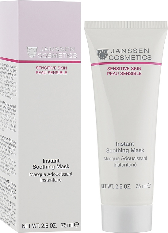 Успокаивающая маска - Janssen Cosmetics Sensitive Skin Instant Soothing Mask — фото N2