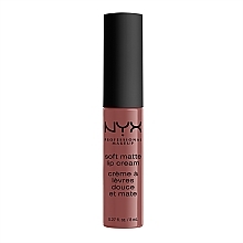 УЦІНКА Матова рідка кремова помада для губ - NYX Professional Makeup Soft Matte Lip Cream * — фото N3