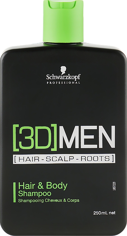 Шампунь для волосся та тіла - Schwarzkopf Professional 3D Mension Hair & Body Shampoo — фото N1