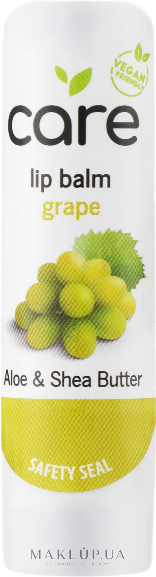 Бальзам для губ "Виноград" - Quiz Cosmetics Lip Balm Care Grape Aloe & Shea Butter — фото 4g
