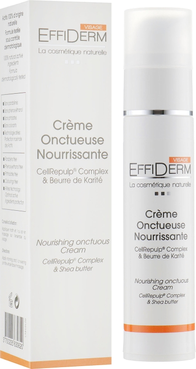 Живильний вершковий крем - EffiDerm Visage Onctueuse Nourrissante Cream