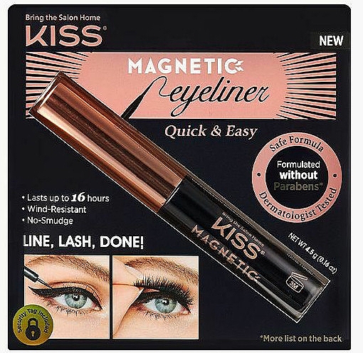 Магнітна підводка для магнітних вій - Kiss Magnetic Eyeliner — фото N1